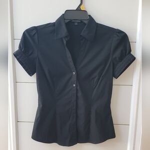 Express Black Button Down Shirt